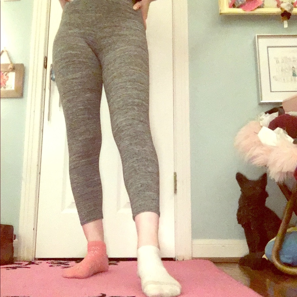 Grey leggings